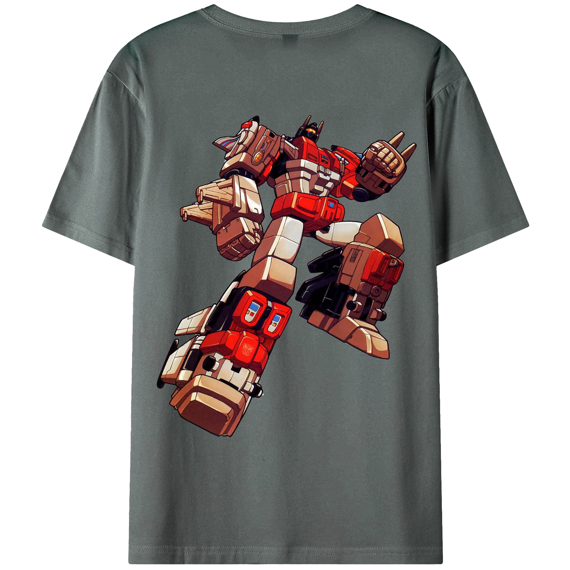 （画像用）  綿100％ メンズ半袖Tシャツ（バックプリント） 通気性